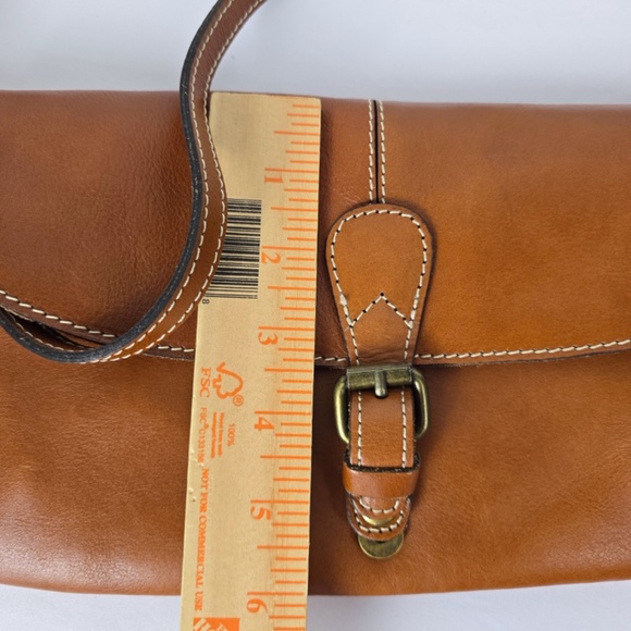 Patricia Nash Baku Brown Leather Crossbody/Wristlet - Adjustable Strap NWOT - Picture 10 of 10